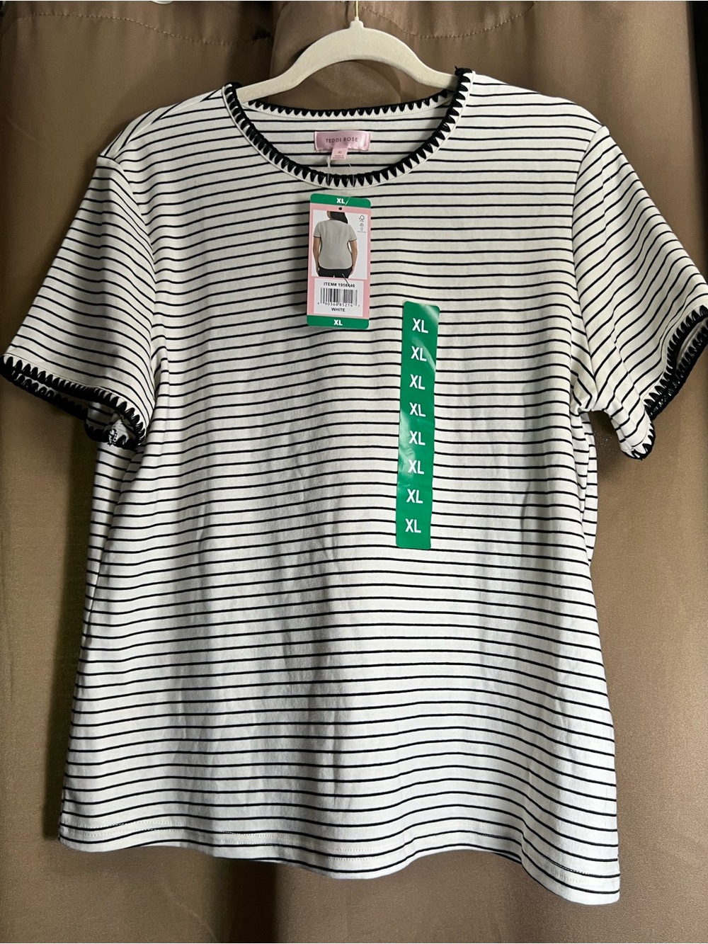 Teddi Rose Women's Short Sleeve Top